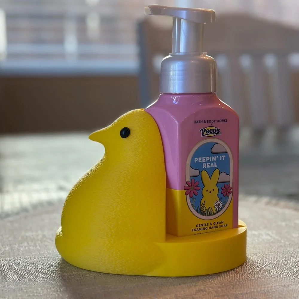 Peeps Chick Soap Holder for Bath & Body Works Bottles